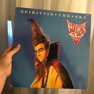 1986 Doctor & the M E D I C S- Spirit in the S K Y vinyl record